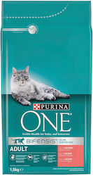 Purina One Bifensis Adult Ξηρά Τροφή για Ενήλικες Γάτες με Σολομό 1.5kg