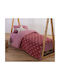 Nef-Nef Homeware Fleece Blanket Precious Pink 160x220cm
