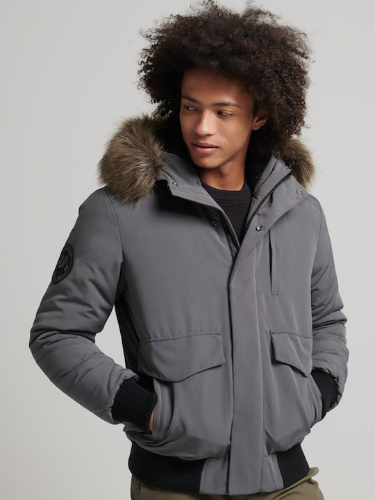 Superdry Everest Χειμωνιάτικο Μπουφάν Bomber Ch...