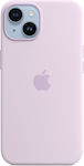 Apple Silicone Case with MagSafe Silicone Back Cover Lilac (iPhone 14)