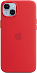 Apple Silicone Case with MagSafe (Product)RED (iPhone 14 Plus)