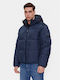 Winter Jacke Puffer Marineblau
