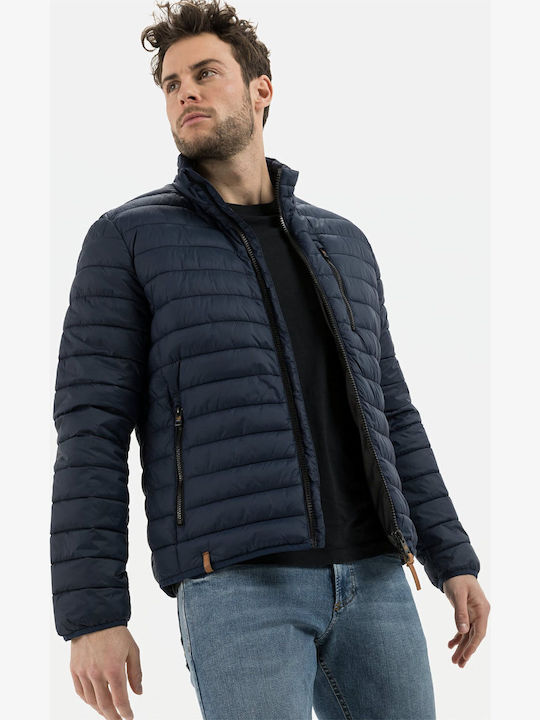 Χειμωνιάτικο Μπουφάν Puffer Navy Μπλε