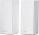 LinkSys Atlas 6 WiFi Mesh Network Access Point Wi‑Fi 6 Dual Band (2.4 & 5GHz) Double Kit