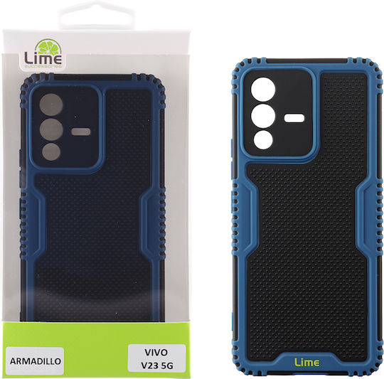 Lime Armadillo Camera Guard Back Cover Πλαστικό Μπλε (Vivo V23 5G)
