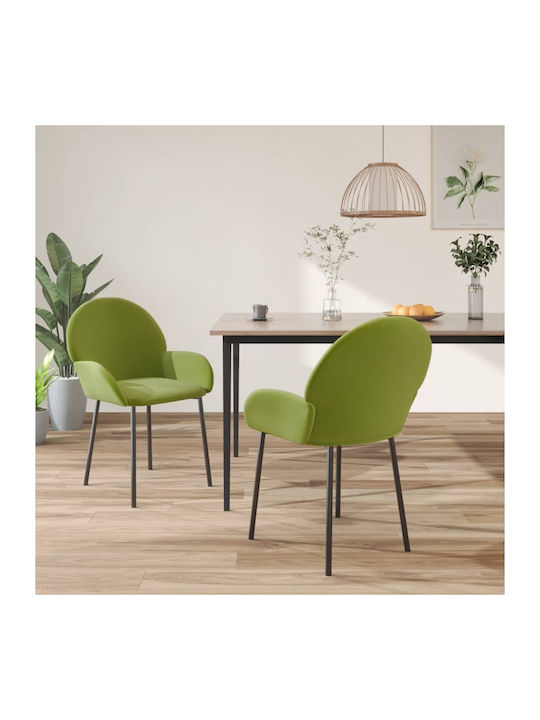 Stühle Speisesaal Ανοιχτό Πράσινο 2Stück 58x57x...