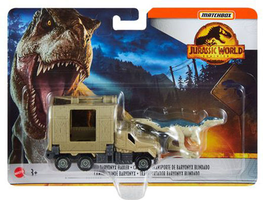 Mattel Jurassic World Armored Baryonyx Hauler Σετ με Φορτηγό για 3+ Ετών