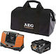 AEG Tools Σετ Μπαταρίας Χωρητικότητας 4Ah 18V με Φορτιστή