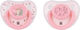 Kikka Boo Savanna Orthodontic Pacifiers Silicone Tiger - Pink for 0-6 months 2pcs