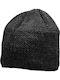 Beanie Beanie Knitted in Black color