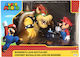 Jakks Pacific Super Mario Bowser Vs Super Mario Special Set Action Figure 18cm 3 Pieces
