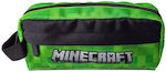 Minecraft Pencil Case Barrel with 1 Compartment Green