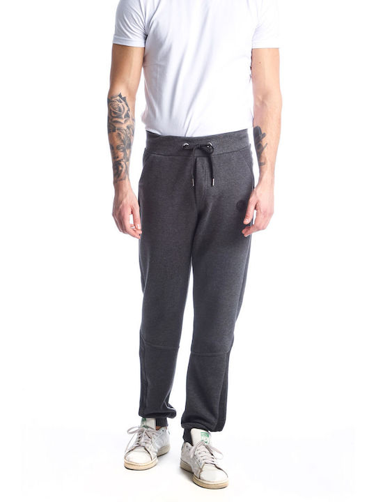 Paco & Co Men's Sweatpants with Rubber Gray