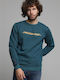 Double Men's Sweatshirt Petrol Blue