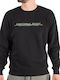 Double Herren Sweatshirt Schwarz