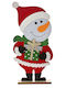 Iliadis Christmas Figure SNowman Red Height 51cm 2pcs