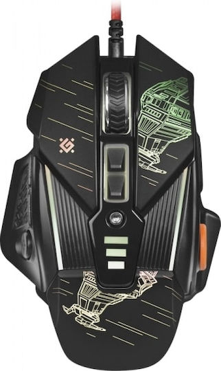 Defender sTarx GM-390L RGB Gaming Mouse 7200 DPI Negru