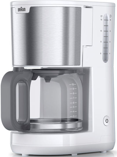 Braun KF 1500 Καφετιέρα Φίλτρου 1000W White