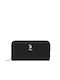 U.S. Polo Assn. Large Women's Wallet Black