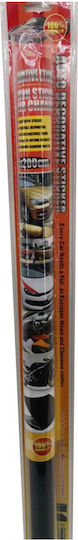 Car Sun Protection Film Tinted Black 200x75cm