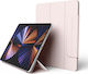 Elago Smart Folio With Clasp Flip Cover Piele artificială Sand Pink (iPad mini 2021) EPADMN6-FLO-CLP-SP