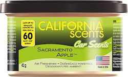 California Scents Car Air Freshener Can Apple