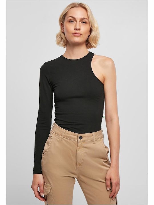 Urban Classics Frauen Bodysuit Schwarz