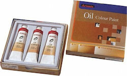 Artmate Oil Colours Set Orange Yellow 37ml 3pcs