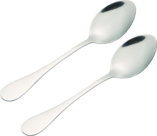 Viners Dinner Stainless Steel Silver Spoons 0303.131 2 Pieces