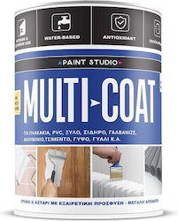 Monto Paint Studio Monto Multi-Coat Αστάρι Λευκό Κατάλληλο για Δομικά Υλικά / Μέταλλο / Ξύλο 0.75lt
