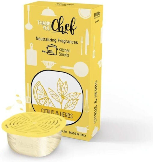 Mr & Mrs Fragrance Резервна част за ароматизатор Thank You Chef с аромат Цитруси и билки JCIACHEF03