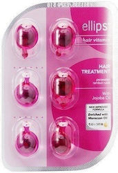 Ellips Pink Hair Repair Repair Hair Ampoules 6x1ml