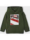 Kids Sweatshirt with Hood Khaki