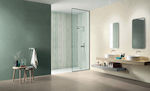 Splash Green Kitchen Wall / Bathroom Matte Ceramic Tile 100x35cm Green