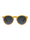 Meller Kubu Sunglasses with Kubu Amber Carbon Bio Plastic Frame and Black Polarized Lens BIO-K-AMBCAR