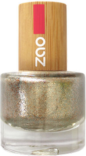 Zao Organic Makeup Glossy Βερνίκι Νυχιών 678 Marron Glacé 8ml