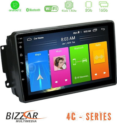Bizzar Ηχοσύστημα Αυτοκινήτου για Mercedes Benz C W203/W209 (Bluetooth/USB/WiFi/GPS) με Οθόνη Αφής 9"