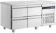 Inomak Frigider Inoxidabil de Banc cu 4 Sertare și Unitate de Răcire 10/+0°C L134xl70xH88cm Pine