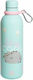 Grupo Erik Pusheen Foodie Kids Water Bottle Aluminium with Screw Cap Non Spill Turquoise 500ml