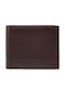 Leather Men's Wallet Classic Brown