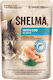 Shelma Wet Food for Cats in Pouches with Cod Grain-Free 85gr