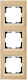 Eurolamp Switch Frame 3 Positions in Gold Color...