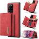 DG.MING M1 Wallet Δερματίνης Κόκκινο (Galaxy S20 Ultra)
