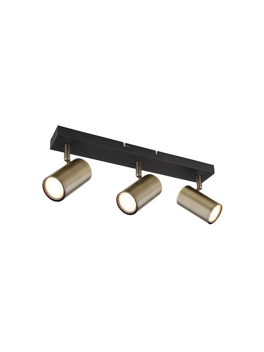 Globo Lighting Robby Тройно Спот с Цокъл GU10 в...