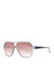 Skechers Men's Sunglasses with Gray Plastic Frame and Pink Gradient Lens SE6119 20D
