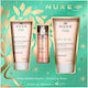 Nuxe Cleaning Body Cleaning & Moisturizing Cosmetic Set The Shower Dream Suitable for All Skin Types with Body Mist / Body Scrub / Bubble Bath 280ml