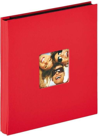 Walther Album Fun pentru 400 Albume foto Dimensiuni 10x15buc Red 30x33buc