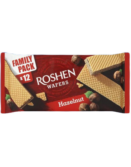 Roshen Chocolate Wafer Hazelnut 216gr | Skroutz.cy