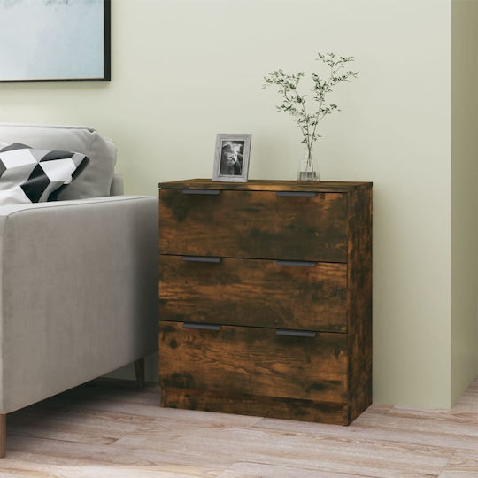 Ξύλινη Συρταριέρα Γραφείου Καστανιά 60x30x70cm Ξύλινη Συρταριέρα Γραφείου Καστανιά 60x30x70cm