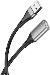 XO NB219 USB 2.0 USB-A male σε USB-A female 2m